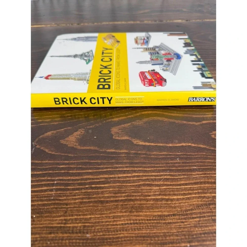 Brick City LEGO Book Global Icons to Make‎ From LEGO Warren Elsmore Kids